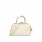 Preview: Crossbody Bag Henkeltasche aus Kalbsleder in creme
